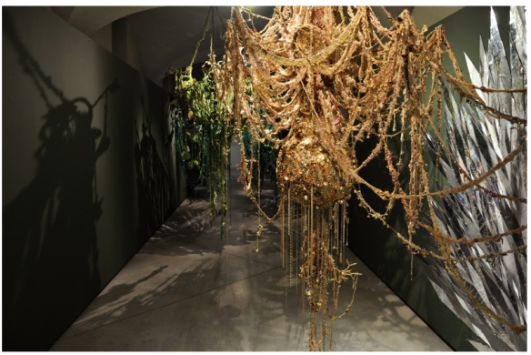 "Cynosura", multi-media installation, 2012, at Centro di Cultura Contemporanea Strozzina, in Florence Italy