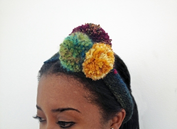 pom-pom headband, Come make your own!
